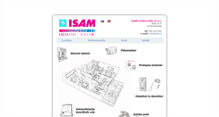 Desktop Screenshot of isam.si