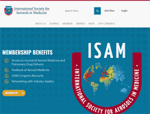 Tablet Screenshot of isam.org